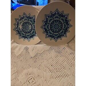 Royal Norfolk Mandala Plates – Set of 2